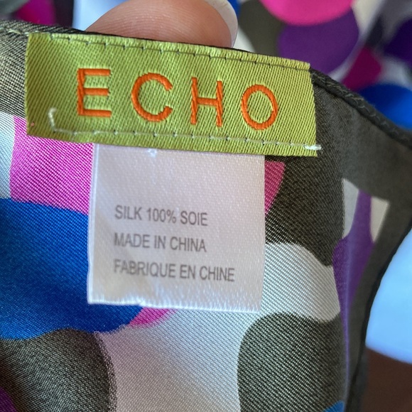 Echo Silk Scarf - Picture 3 of 4